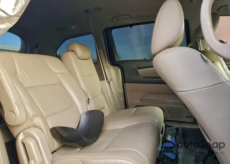 2012 Honda Odyssey Touring из США, поврежденный, VIN 5FNRL5H9XCB004495